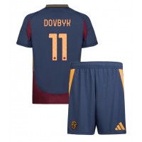 Maglia Calcio AS Roma Artem Dovbyk #11 Terza Divisa Bambino 2024-25 Manica Corta (+ pantaloncini)